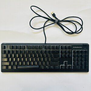 SteelSeries Apex 3 Whisper Quiet Switch Gaming Keyboard KB-00014 black